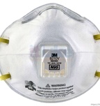 3M Respirador desechable para partículas N95, 8210V